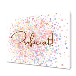 Wenskaart - Proficiat