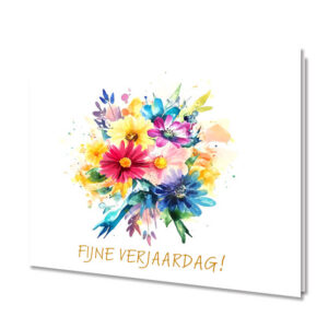 Wenskaart - Fijne Verjaardag
