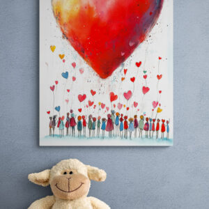 Spread the love poster © Karen Ketels