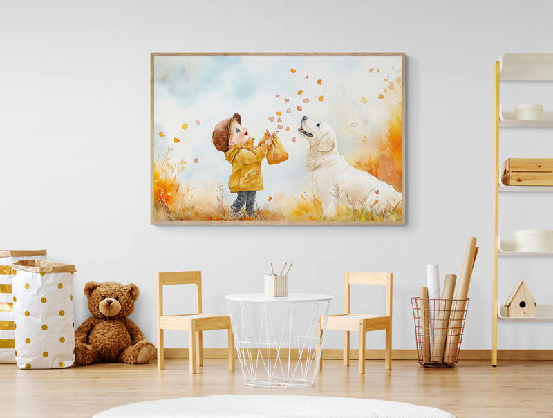 Muurdecoratie 'Zak met zoentjes' © Karen Ketels