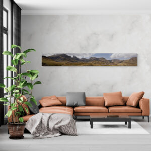 Foto aan de muur in canvas, Col du Portalen © Karen Ketels
