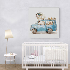 Golden Driver © Karen Ketels, poster